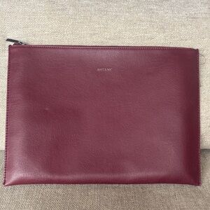 Matt & Nat Deep Red Men's Pouch